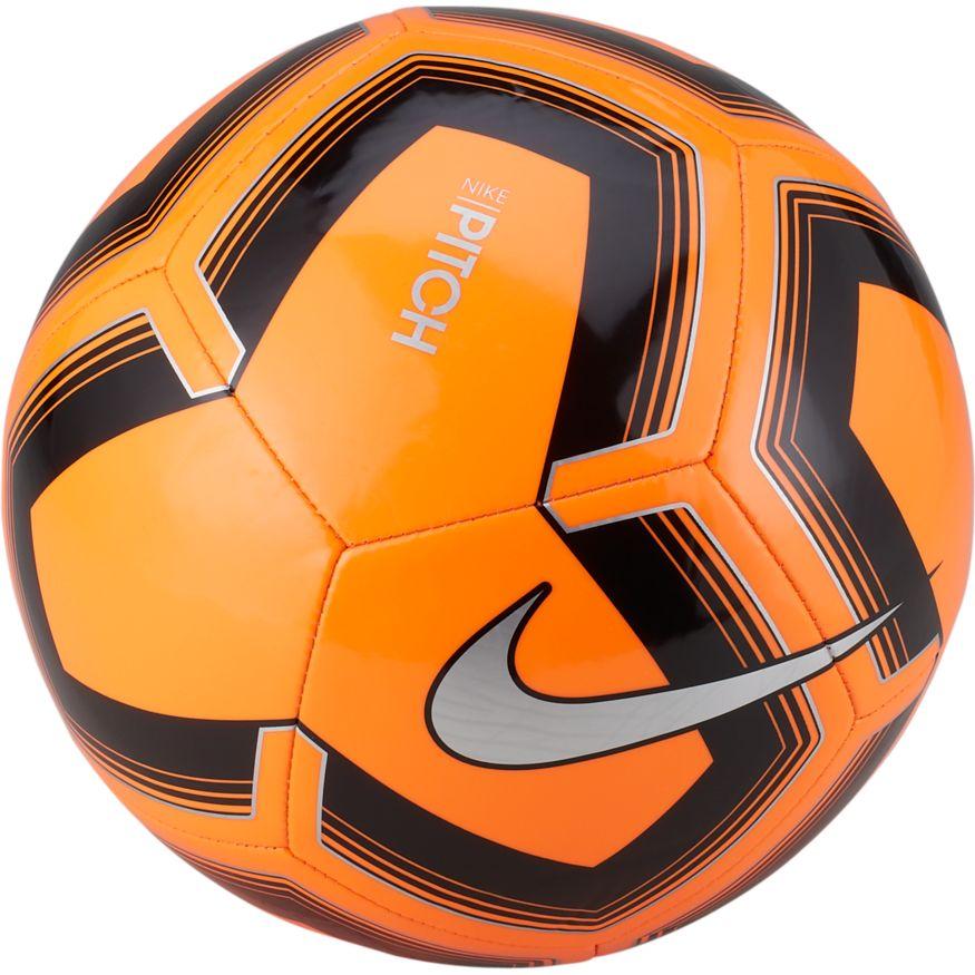 nike pitch soccer ball orange
