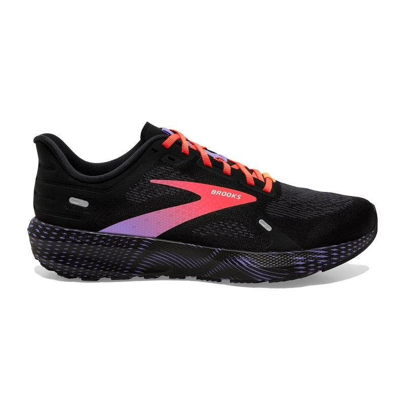 Brooks Women's Launch GTS 9 D Width Running Shoe (BRK-120374 1D 4991710 5  (060) Black/Purple) : : Clothing, Shoes & Accessories