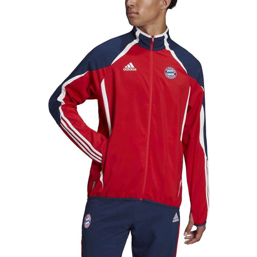 cubierta juicio Joseph Banks adidas FC Bayern 21/22 Teamgeist Woven Jacket