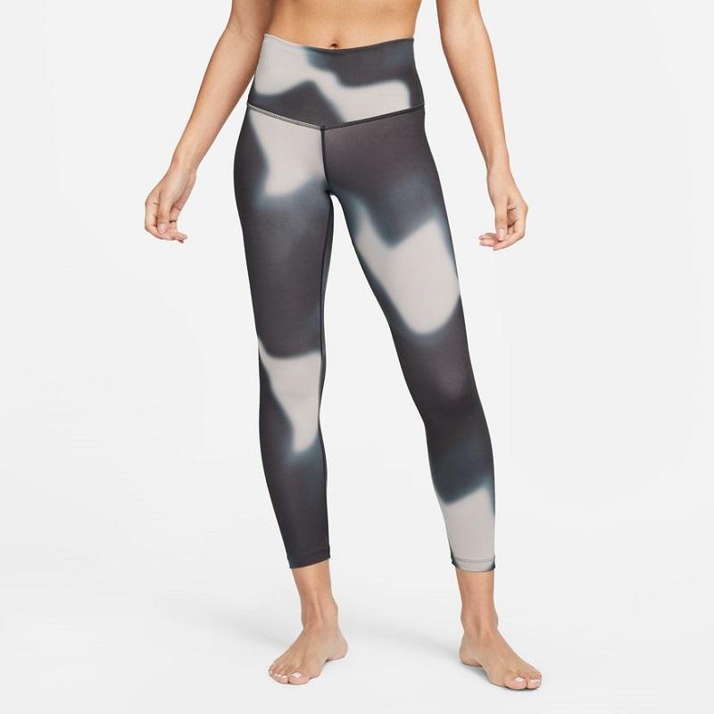 NEW Nike Women's Yoga Core Cutout 7/8 Leggings size L Black Training Run  Gym