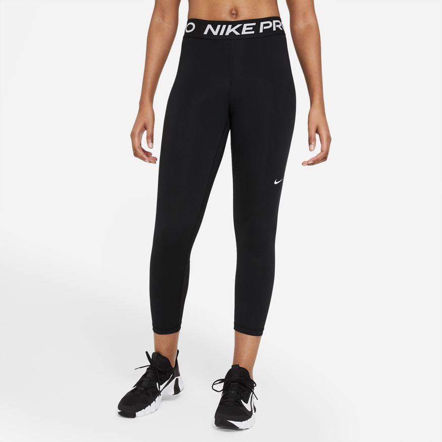 Soccer Plus  NIKE Women's Nike Pro 365 Mid-Rise Cropped Mesh Panel Leggings