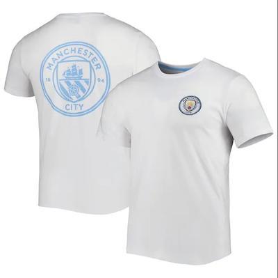 Sport Design Sweden Men's Light Blue Tottenham Hotspur Established Relaxed Fit T-Shirt Size: Large