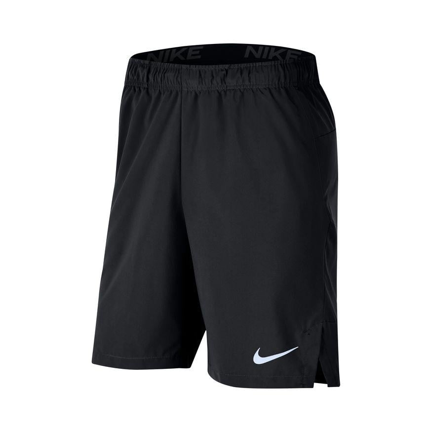 Nike Training Flex woven graphic shorts in blue