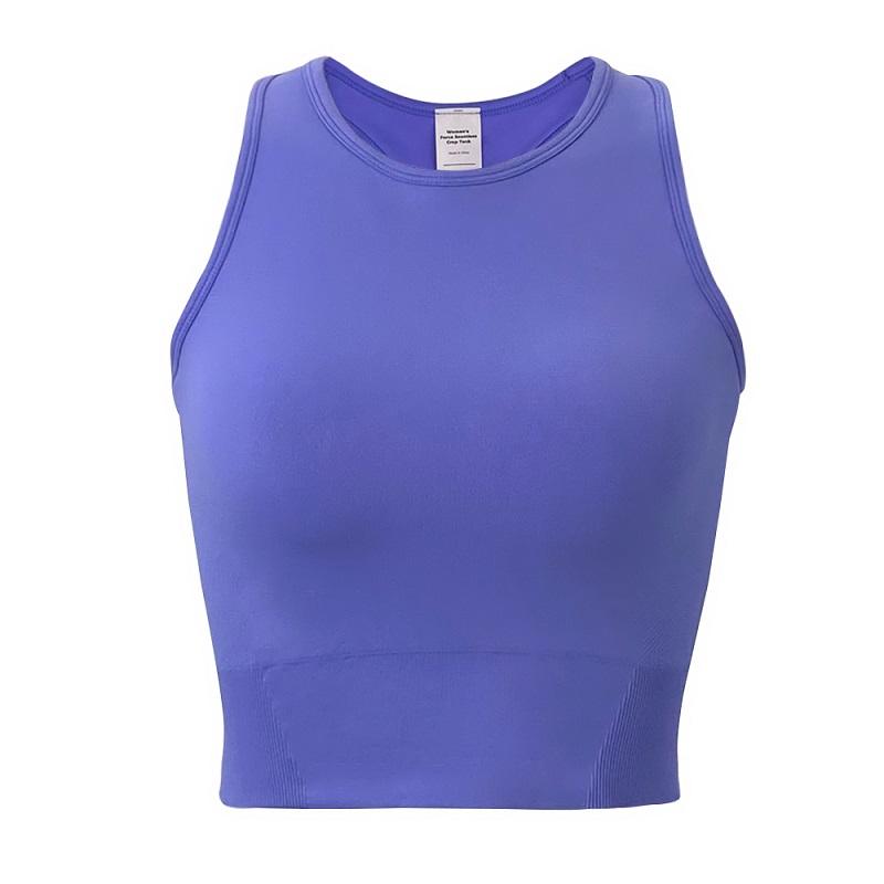 Buy xcyliveWomen 5 Pack Zip Front and Removable Pads Tank Top Racerback  Sports Bra, 5 Pack(purple+red+green+gray+blue) Online at desertcartINDIA