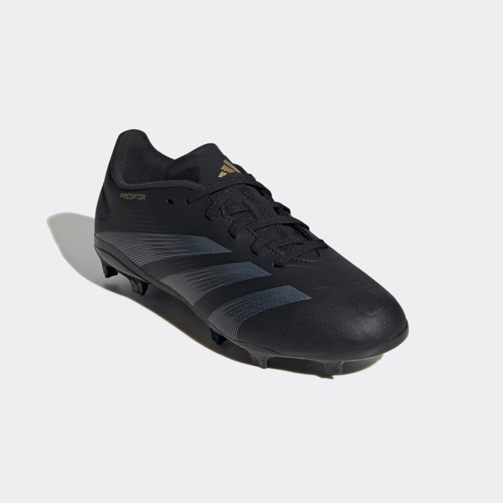 Adidas Predator League FG Junior Firm Ground Soccer Cleats Black Carbon Gold 6