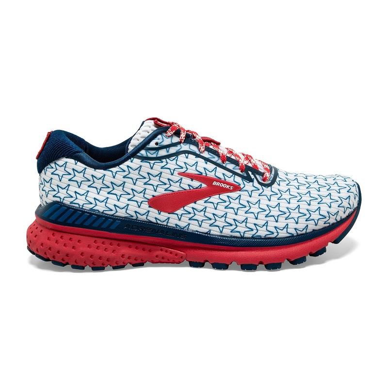 brooks sneakers womens red