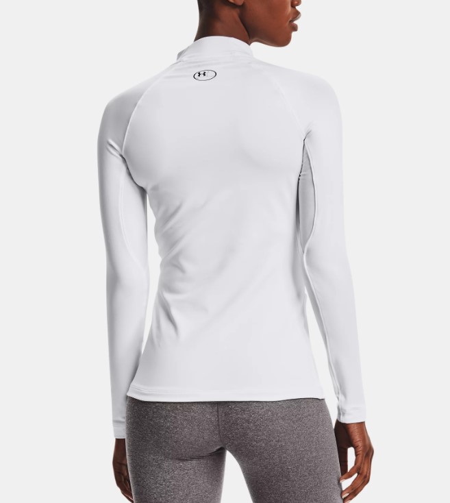 Under armour women cold gear winter mock neck, Women's Fashion, Activewear  on Carousell