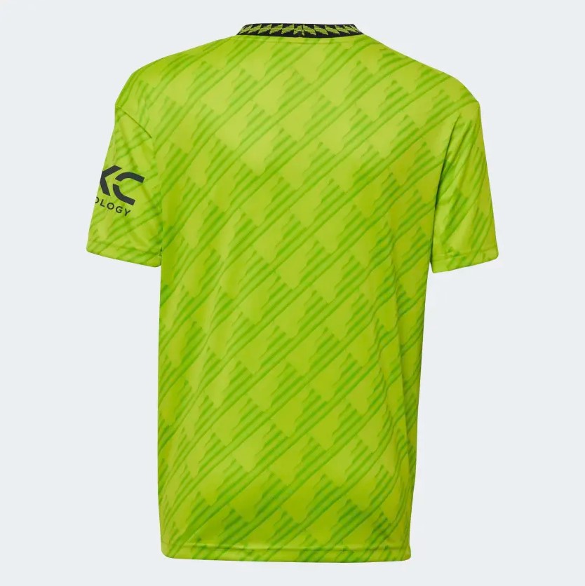 adidas Manchester United 22/23 Third Jersey - Semi Solar Slime