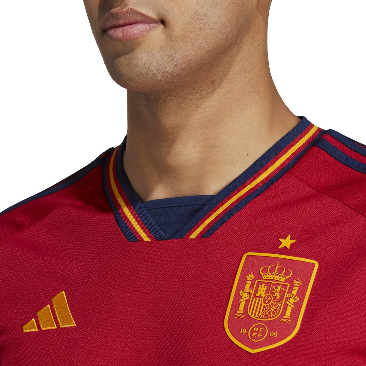 adidas Spain Home Jersey World Cup 2022