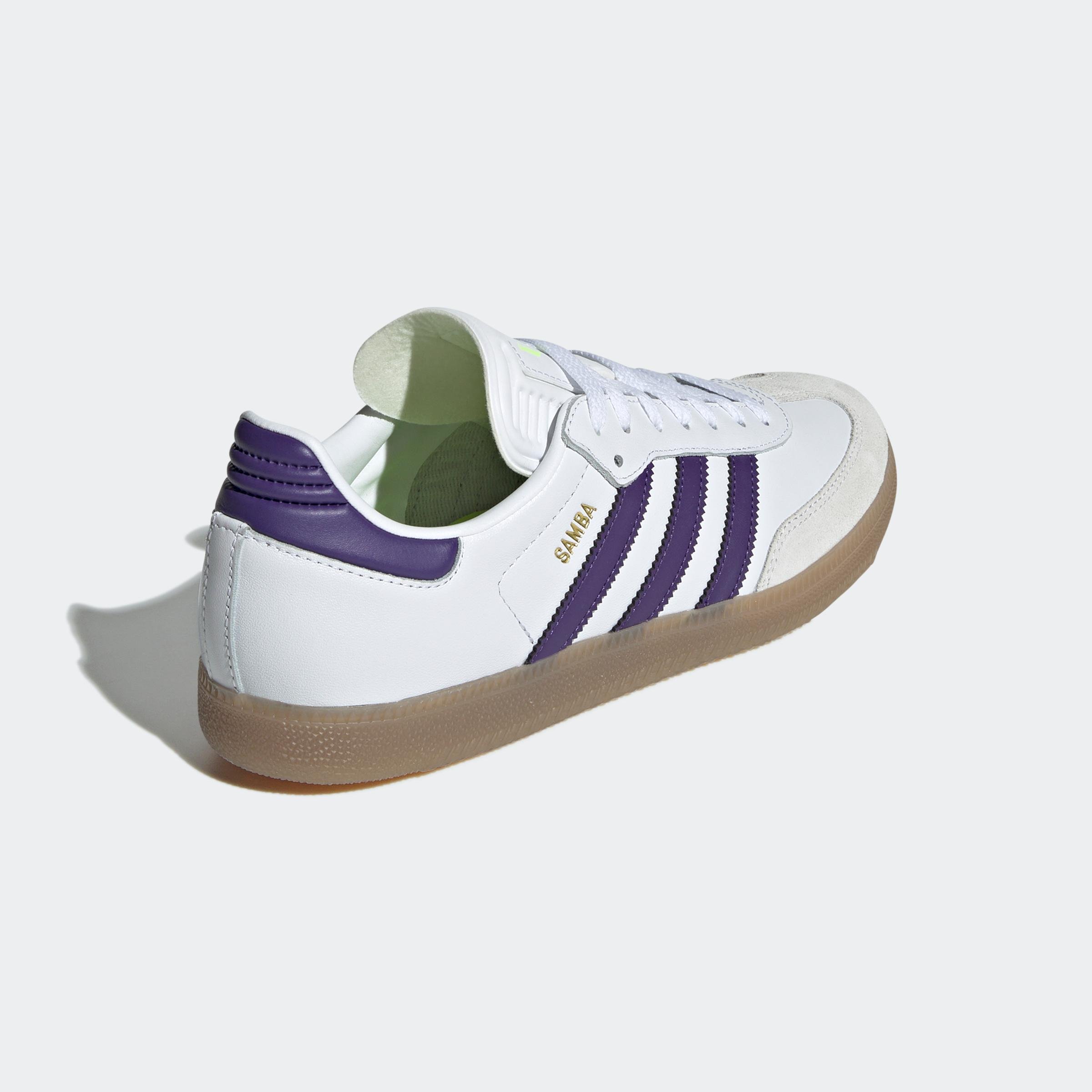 Adidas samba purple online